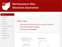 Tablet Screenshot of nwoea.org